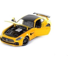 Welly 1:24 Mercedes Amg Gt R Model Araba Sarı