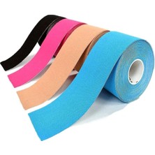 Kinesio Tape Crosstape Kinesio Ten Rengi 5cm x 5 M Sporcu Bandı 10 Adet (Pakette 10 Adet Ten Renk)
