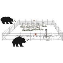 Farmena 3900 ile 6400 M² Arası Arıcı Elektirikli Çit Sistemi