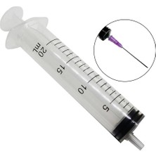 Farmena 20 cc 3 Parça (Contalı) Pembe Uçlu Enjektör 875 Adet