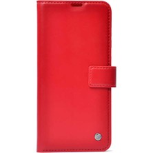 Case 4U Xiaomi Mi 11 Lite Kılıf Tam Koruma Stand Olabilen Deluxe Cüzdan  Kırmızı