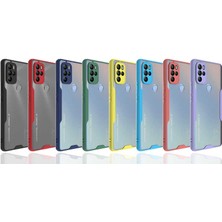 Case 4U General Mobile 21 Pro Kılıf Kamera Korumalı Ultra Ince Buzlu Mat Renkli Parfe Silikon Kapak Koyu Yeşil