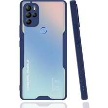 Case 4U General Mobile 21 Pro Kılıf Kamera Korumalı Ultra Ince Buzlu Mat Renkli Parfe Silikon Kapak Lacivert