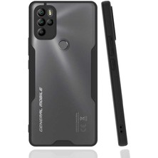 Case 4U General Mobile 21 Pro Kılıf Kamera Korumalı Ultra Ince Buzlu Mat Renkli Parfe Silikon Kapak Siyah