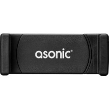 Asonic AS-H01 Universal Ayarlanabilir Siyah Araç Telefon Tutucu