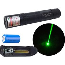 Uygun Getir Uygungetir Green Laser Pointer Şarjlı Güçlü Yeşil Lazer Metal Kasa