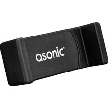 Asonic AS-H01 Universal Ayarlanabilir Siyah Araç Telefon Tutucu