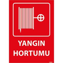  Yangın Alarm Butonu Uyarı Levhası U06020