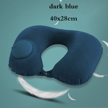 Ocean Basın Şişme U-Şekilli Yastık Boyun Koruyucu Seyahat Artefakt Boyun Katlanır Taşınabilir Akın Şişme Seyahat Yastık U-Şekilli Yastık (Yurt Dışından)