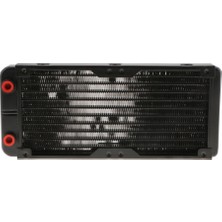 Flameer 240MM 10 Boru Alüminyum Isı Eşanjör Radyatör Cpu Suyu Cool Bilgisayar Için (Yurt Dışından)