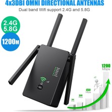 Flameer Wifi Internet Booster Kablosuz Sinyal Tekrarlayıcı Ap Range Genişletici Siyah (Yurt Dışından)
