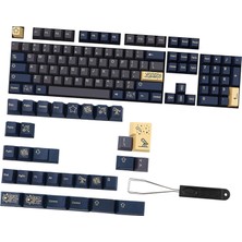 Flameer 135 Tuşları Kiti Pbt Anahtar Kapaklar Kiraz Mx Mekanik Klavye Için Keycaps Dayanıklı (Yurt Dışından)