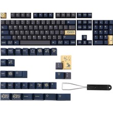 Flameer 135 Tuşları Kiti Pbt Anahtar Kapaklar Kiraz Mx Mekanik Klavye Için Keycaps Dayanıklı (Yurt Dışından)