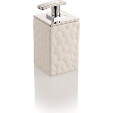 Gedy Martina Sıvı Sabunluk Beyaz Seramik