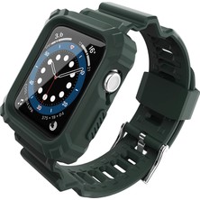 Nettech X-Smooth Apple Watch Uyumlu Seri 40/38 mm Kol Entegre Kayış - Yeşil
