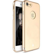 Totu Apple iPhone 7 Uyumlu Arka Koruma Arka Koruma - Gold