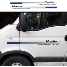 Oracal Renault Master Sticker Mavi Slim