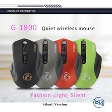 İMICE 2.4 Ghz 2000DPI Ayarlanabilir USB 3.0 Alıcı Optik Bilgisayar Mouse (Yurt Dışından)