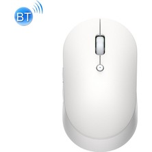 Xiaomi 2.4g Kablosuz Bluetooth 4.2 Çift Modlu Sessiz Mouse (Yurt Dışından)