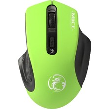 İMICE 2.4 Ghz 2000DPI Ayarlanabilir USB 3.0 Alıcı Optik Bilgisayar Mouse (Yurt Dışından)