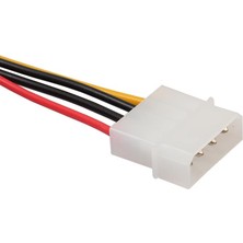 20 cm 4-Pin Erkek Kadın Güç Kaynağı Uzatma M-F Kablo Ide (Yurt Dışından)