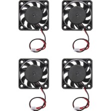 4 Adet 12 V 2pin 40MM Mini 4 cm Fan Sessiz Bilgisayar Soğutma Fanı Pc (Yurt Dışından)