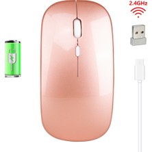 HXSJ M80 2.4 Ghz Kablosuz 1600 Dpı Ayarlanabilir Optik Sessiz Mouse (Yurt Dışından)