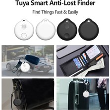 Flameer Bluetooth Tracker Anti-Kayıp Alarm Tuşlar Için Cüzdan Çocuk Yaşlı Köpekler Beyaz (Yurt Dışından)