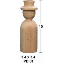 E Hobici Boyanabilir Peg Doll  PD01