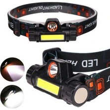 GTC Kafa Feneri Şarjlı Mıknatıslı Lityum Lion Pilli / LED Headlight