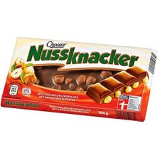 Nussknacker Bütün Fındıklı Çikolata Alman Çikolatası 100 gr 2'li