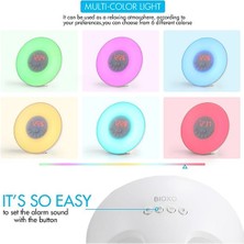 Bioxo Wake-Up Ayarlanabilir 6 Renkli Gece Lambası