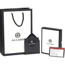 Aka Deri Siyah Kartlık Cüzdanı 044 2