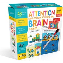 Attention Development, Focusing And Brain Games-1 - Grade-Level 1 - Ages 2-4