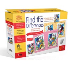 Find The Differences-2 (Level 2) - Search, Find And Mark The Hidden Objects-2 - Ages 2-5