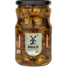 Rekolte Halka Jalapone Turşu 650 cc Cam