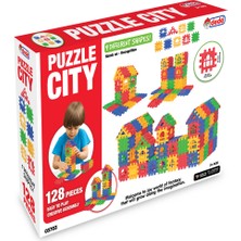 Fen Toys 03703 Dede, Puzzle City 128 Parça