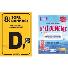 Hız Yayınları 8.sınıf Din Kültürü Soru Bankası ve Okyanus Yayınları 8.sınıf LGS 5 Li Deneme
