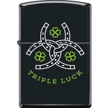 Zippo 218 Triple Luck Design Çakmak