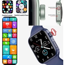 Shopteknoloji Akıllı Saat Smartwacth 7 Siyah 44MM Bluetooth 1.75 Inch Türkçe Menü Ios ve Android Uyumlu