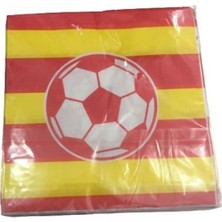 Dipak Galatasaray Taraftar Sarı / Kırmızı Peçete 20 Adet