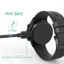 Ukscase Huawei Watch Gt 2 Pro, Gt2 Pro Ecg Uyumlu Manyetik Şarj Standı Beyaz