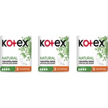 Kotex Natural Ultra Single Normal 8 x 3=24'lü