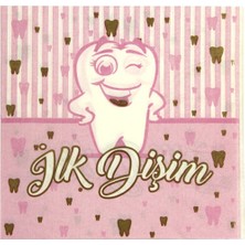 Dipak Pembe Ilk Dişim Kağıt Peçete 20 Adet