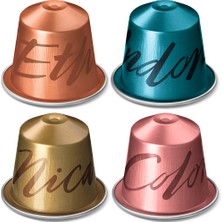 Nespresso Master Origins Indonesia, Nicaragua, Ethiopia ve Colombia Kapsül Kahve 10'lu (4'lü Set)