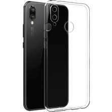 Fitcase Xiaomi Redmi 7 Kılıf Toz Koruma Tıpalı Şeffaf Arka Kapak