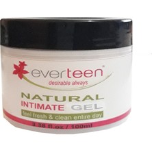 Everteen Natural Intimate Gel Kadınlara Özel Genital Bölge Temizleme Jeli 100ml 2 Adt