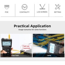 Beauty Life Çok Fonksiyonlu LCD Ağ Kablo Test Cihazı Kablo Izleyici  (Yurt Dışından)