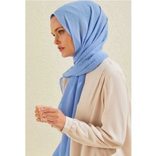 LARİSSA SCARF Cazz Şal Bebe Mavisi