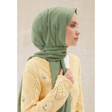 LARİSSA SCARF Medine Ipeği Şal Çağla